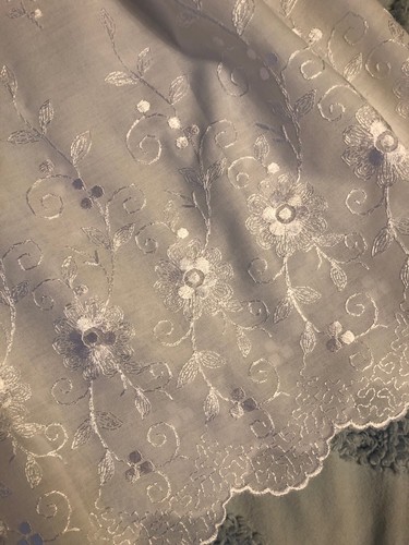 Alexis long white Christening Gown Size 6 Months