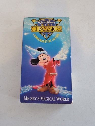 Walt Disney Mini Classics - Mickeys Magical World (VHS, 1991