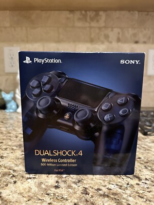 Sony PS4 Wireless Controller [ 500 Million Limited Edition ] Never opened!