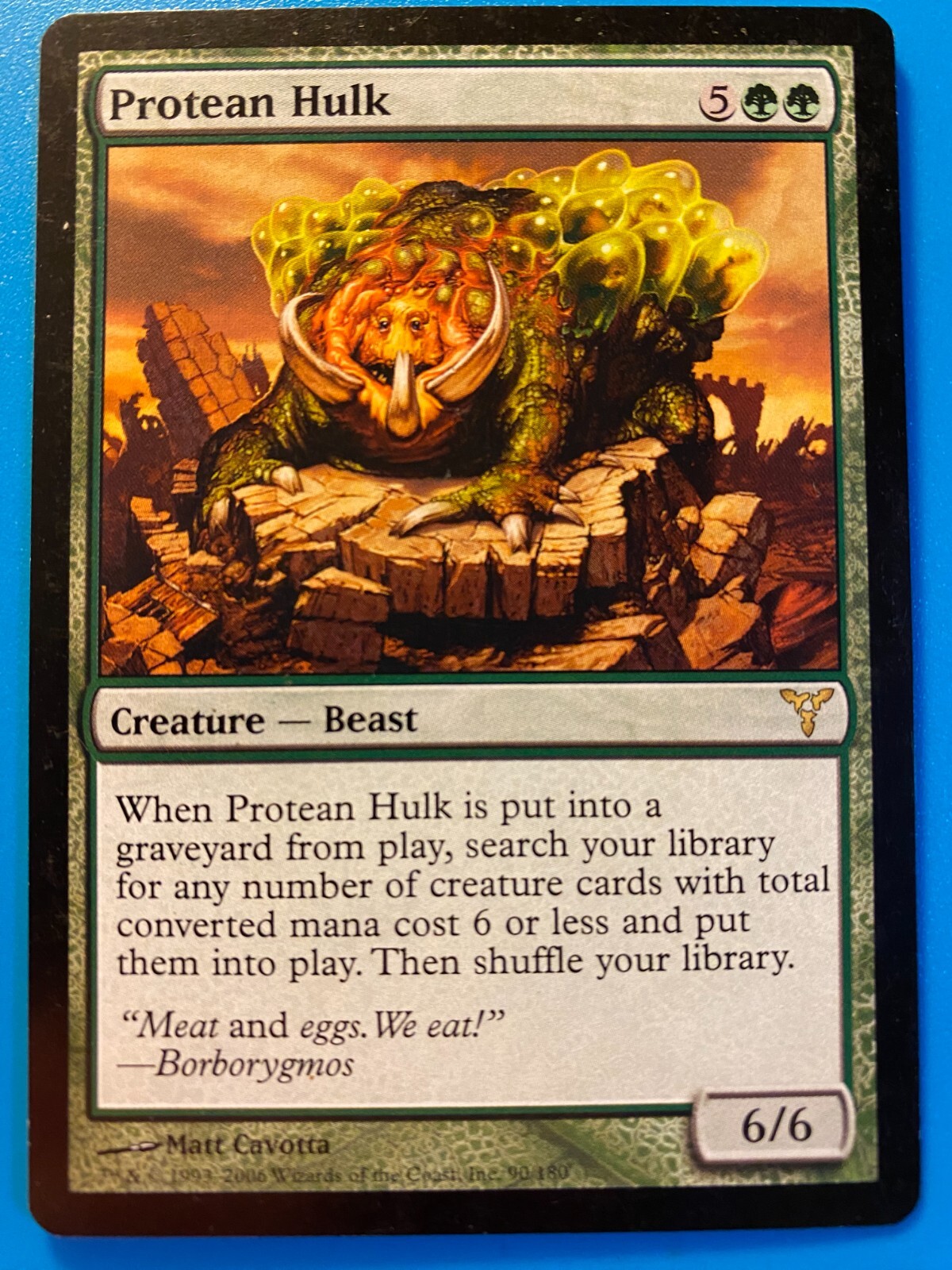 MTG DIS 変幻の大男/Protean Hulk 英語 Foil 3枚 ○MTG DIS 変幻の大男/Protean Hulk 英語 Foil 3枚○