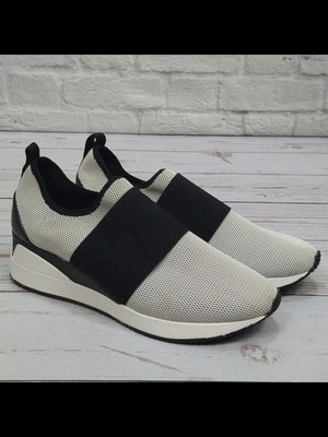 Женские спортивные кроссовки ALFANI Womens White Step N Flex Westonn без шнуровки на танкетке 10 М
