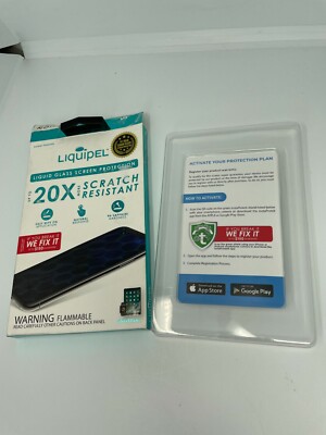 LIQUIPEL Liquid Glass Screen Protection 9H Guaranteed Protection for phones