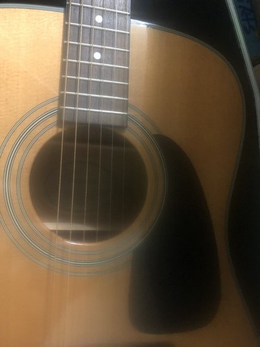Fender DG8S NAT 6 String Acoustic W/hard Shell Gator Case