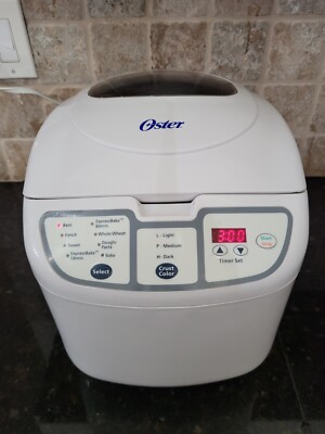 Oster 5838 Express Bake Bread Maker 2lb Loaf EXCELLENT PRE-OWNED CONDITION