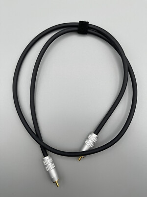 MIT MITV Video Standard 75 Ohm RCA Video Cable 3'
