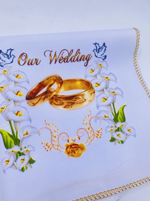 12 RECUERDOS PARA BODA WEDDING FAVORS SERVILLETAS NAPKINS TABLE DECORATIONS