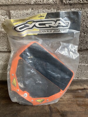 New OId Stock Cycra KTM 125 00-02 Half-Vented Front Number Board