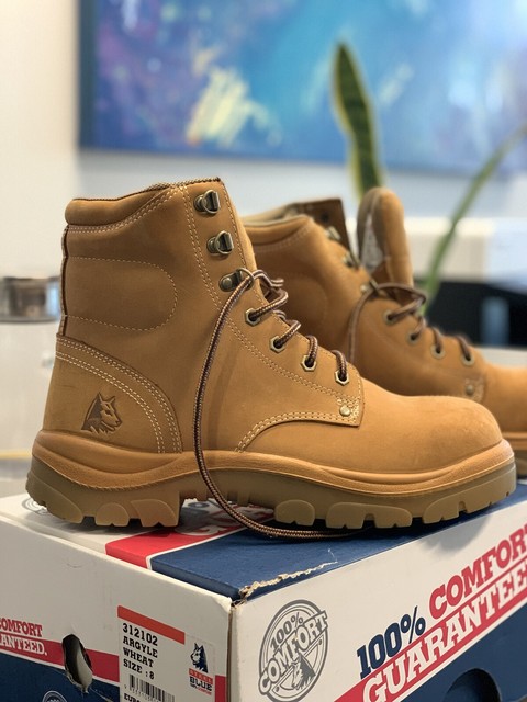 steel blue boots sale