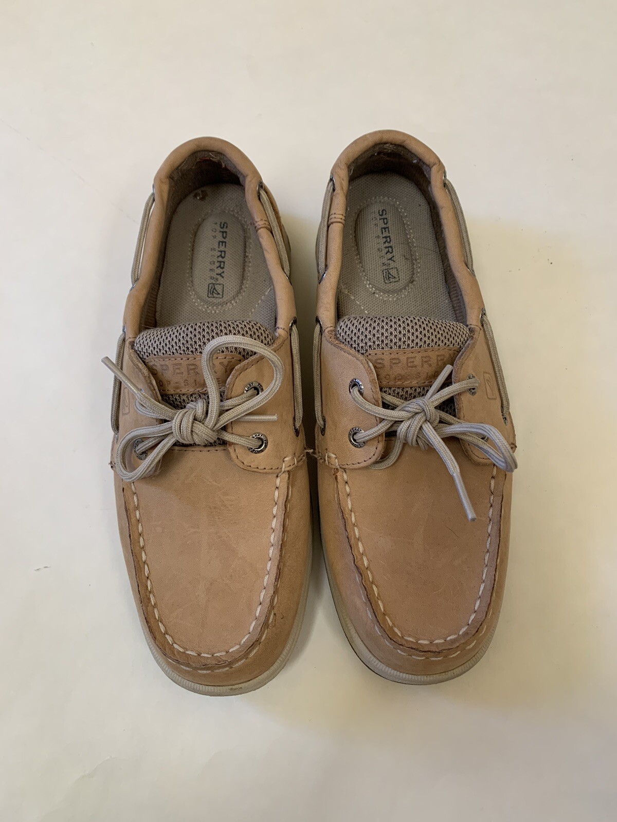 #SupRe:room  6700 Womens Sperry Top Sider Tan Intrepid Boat Shoes Size 7M