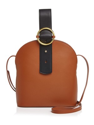 Женская сумочка-портмоне PARISA WANG из коричневой кожи с регулируемым ремешком через плечо