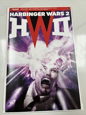 Harbinger Wars II Mail Away Premium # 0 HTF rare Valiant