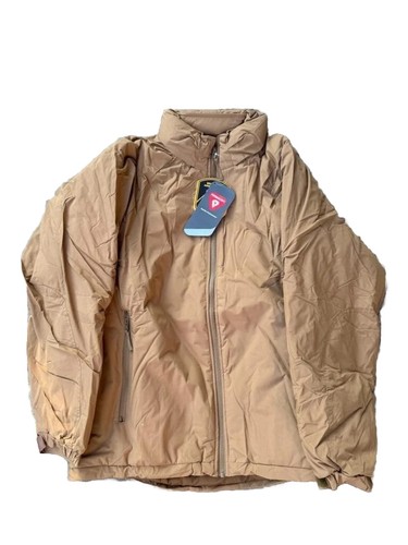 Pre-owned Us Army Cold Weather Parka Primaloft Jacket Tan Ecwcs Gen Iii Level 7 All Sizes In Brown
