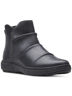 КОЛЛЕКЦИЯ CLARKS, женские черные кожаные ботильоны Caroline Rae с круглым носком, 6,5 М