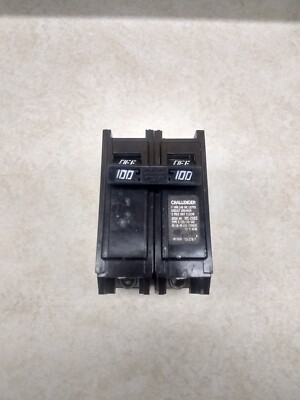 New Challenger C2100 100A 2 Pole 120/240VAC Circuit Breaker
