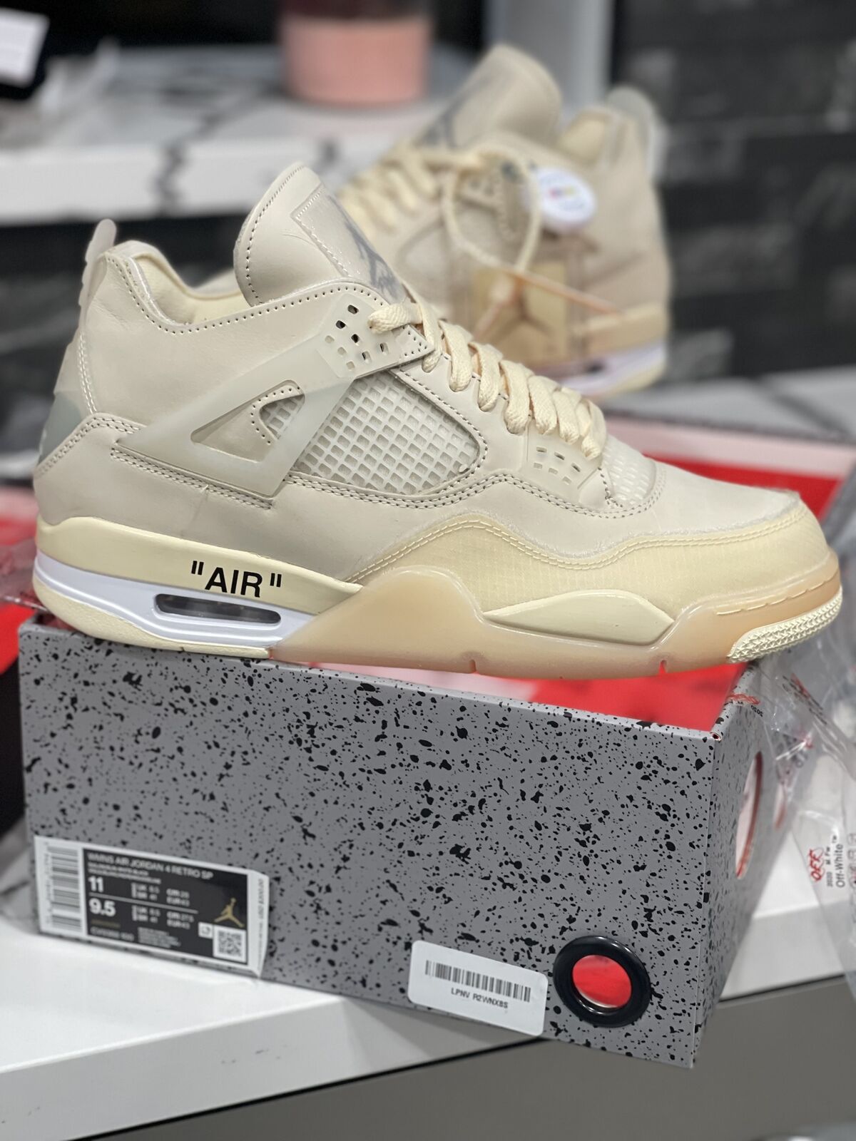 Size 11 - Jordan 4 SP x Off-White Mid Sail W 194272184909| eBay Size 11 - Jordan 4 SP x Off-White Mid Sail W 194272184909| eBay