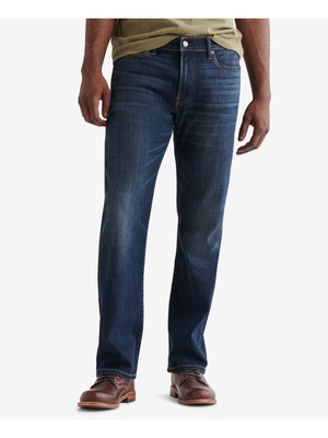 

LUCKY BRAND Mens Navy Easy Care, прямые джинсовые брюки прямого кроя 30W/32L, 7M13212