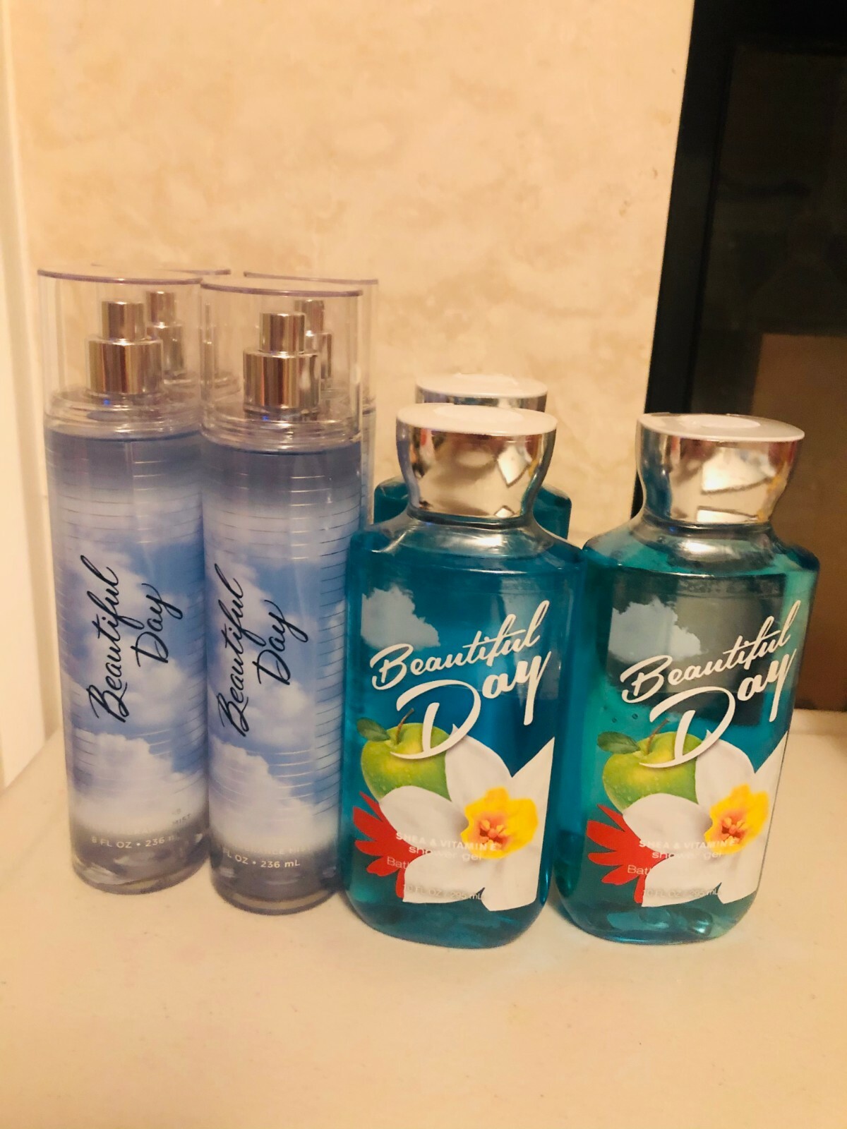 ️ Bath Body Works BEAUTIFUL DAY Body Cream Lotion Body Wash Mist 8 oz