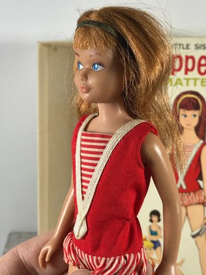 1960's Mattel Barbie Skipper Redhead in Box