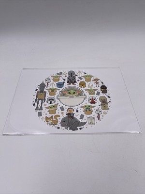 Disney Wonderground Gallery ''The Child'' Postcard By Jerrod Maruyama