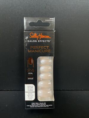 Sally Hansen Salon Effects Perfect Manicure Press on Nails Kit Oval 24 Ct Ombre
