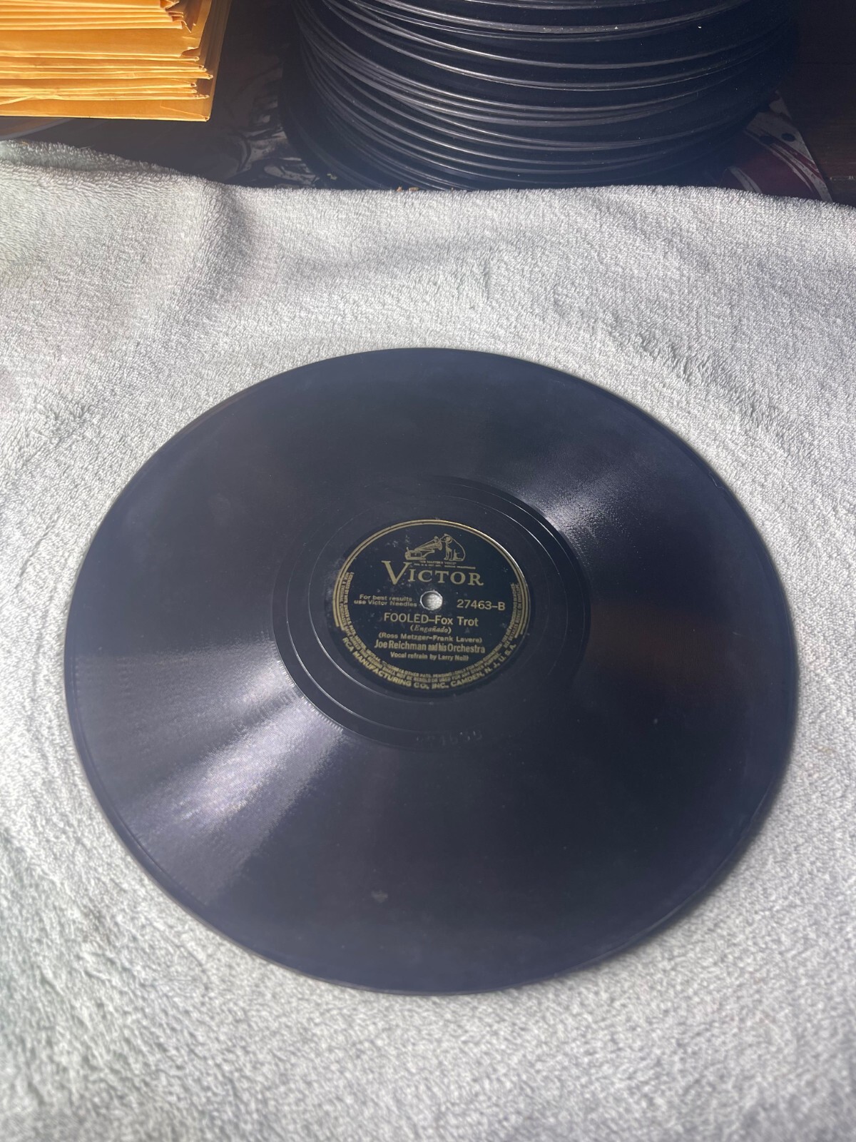 VICTOR Record 78 rpm 27463 FOOLED / DONT BE BLUE LITTLE PAL