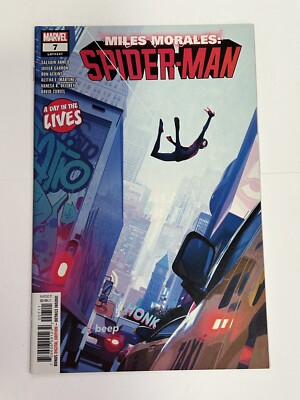 MILES MORALES SPIDER-MAN #7 (247) 2019 NM QUANTUM COVER MARVEL COMICS b-397