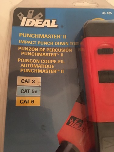 Ideal 35-485 Punchmaster II Punch Down Tool with 110 Blade