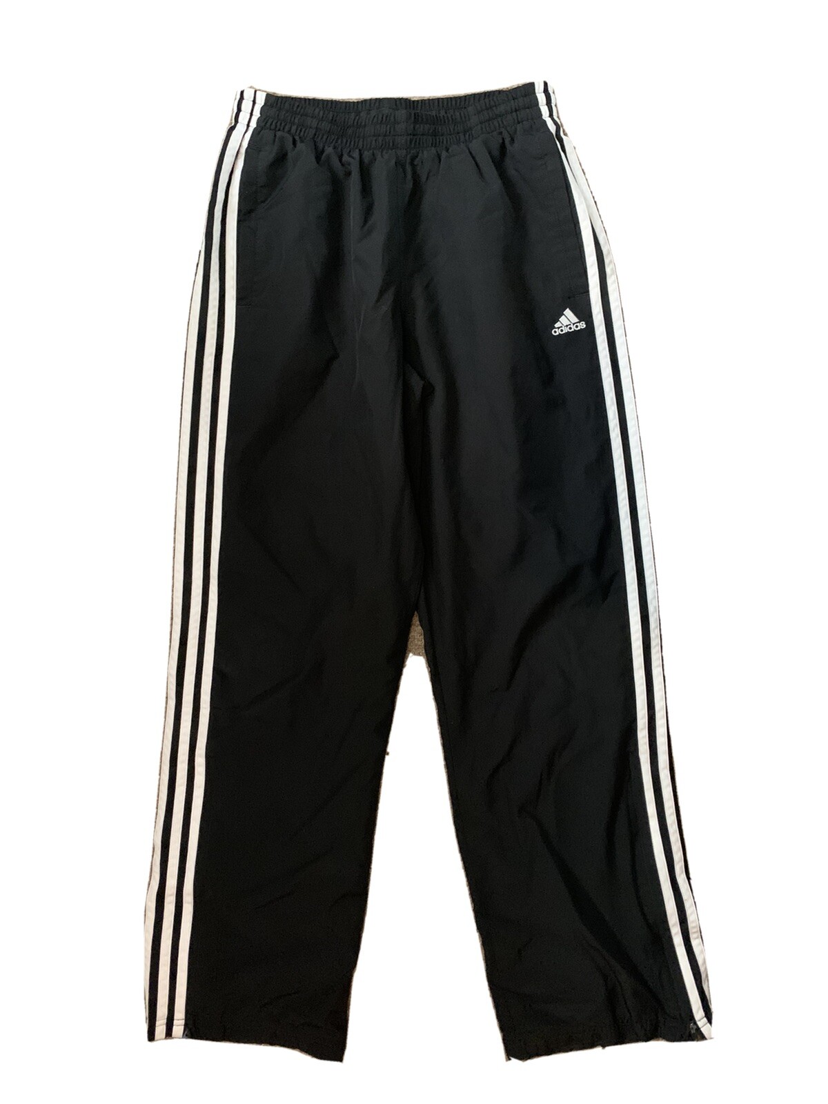 Adidas Track Pants Boys Size XL Swish Pants Black White RN 88387 CA 40312:  купить с доставкой из США, цена 2 504 руб - (133593896973)