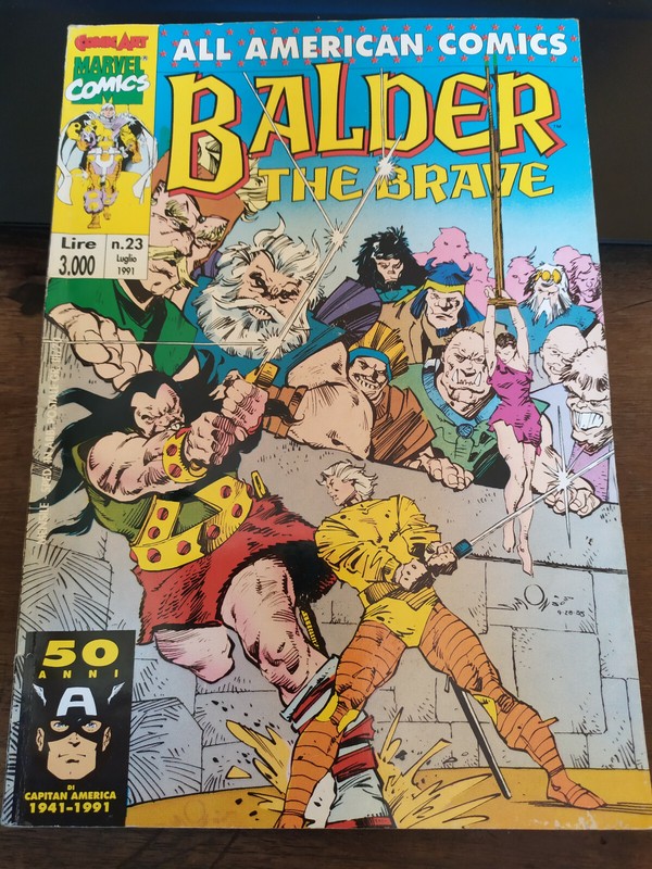  Fumetto  Balder The Brave N.23 Marvel Comics Comic Art