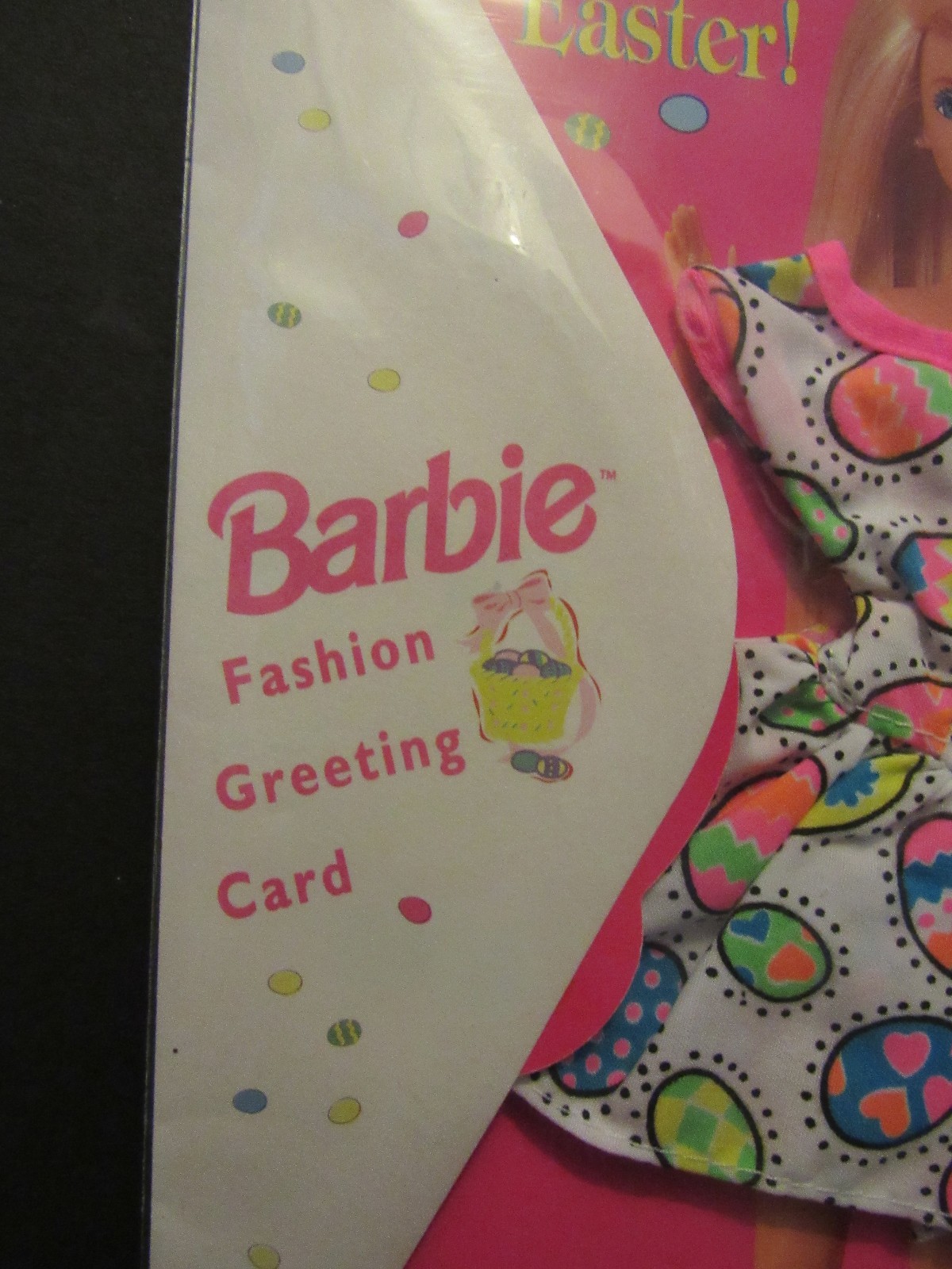 NIB Barbie Doll Fashion Greeting Card Happy Easter