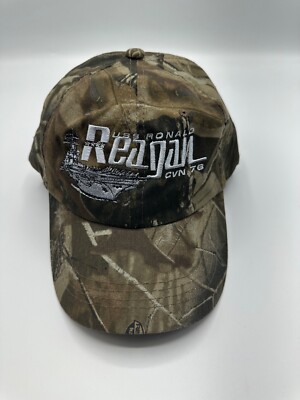 The Corps USS Ronald Reagan CVN 76 Green Como Baseball Cap Hat One Size
