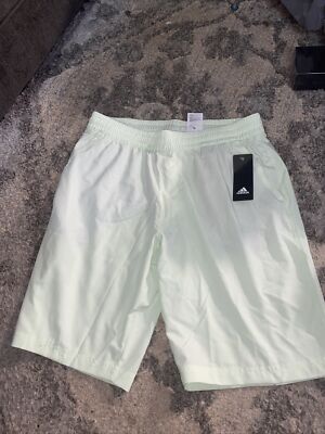 Adidas Mens Woven Range Golf Shorts AERO GREEN ADVR0833 Size M New Nwt
