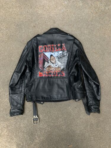ジャケット・アウター Vanilla Gorilla Leather Riders Jacket Vanilla Gorilla Leather Riders Jacket