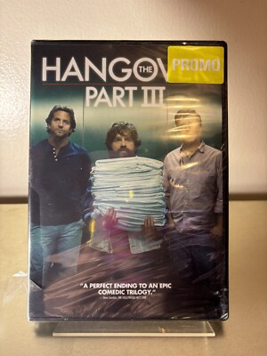 The Hangover Part III [New DVD] Hangover 3 - Brand New Sealed