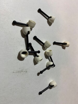Lego Parts 4592c02 (10pcs) Small Base Lever Cockpit Control 4592
