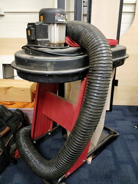 dust extractor for caravan