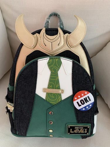 Loungefly Marvel President Loki Cosplay Mini Backpack Limited Edition Exclusive