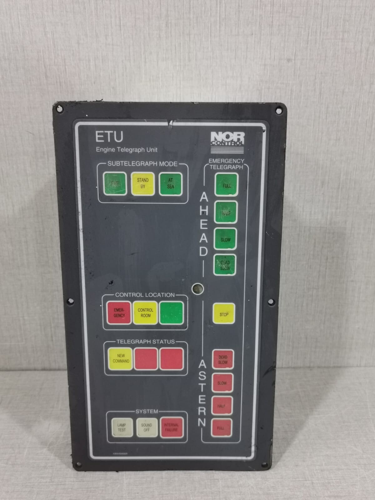 その他 EGBOK KONGSBERG NORCONTROL ETU 002 -8200010 SW56002-A5 ENGINE