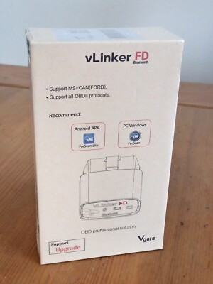 vLinker FD OBD2 Bluetooth Scan Tool Diagnostic Code Reader iOS Android Windows 