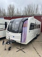 BAILEY ALICANTO LISON GRANDE, 2024 MODEL, 4 BERTH, FIXED ISLAND BED, 8FT WIDE!!!