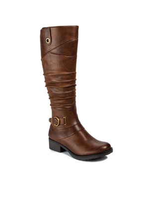 

BARETRAPS Womens Brush Brown Легкие ботинки на блочном каблуке Onika, Коричневый, BT26809MWS