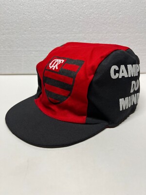 RARE Vtg CR Flamengo Campeao Do Mundo (World Champion) Football/Soccer Hat - NEW