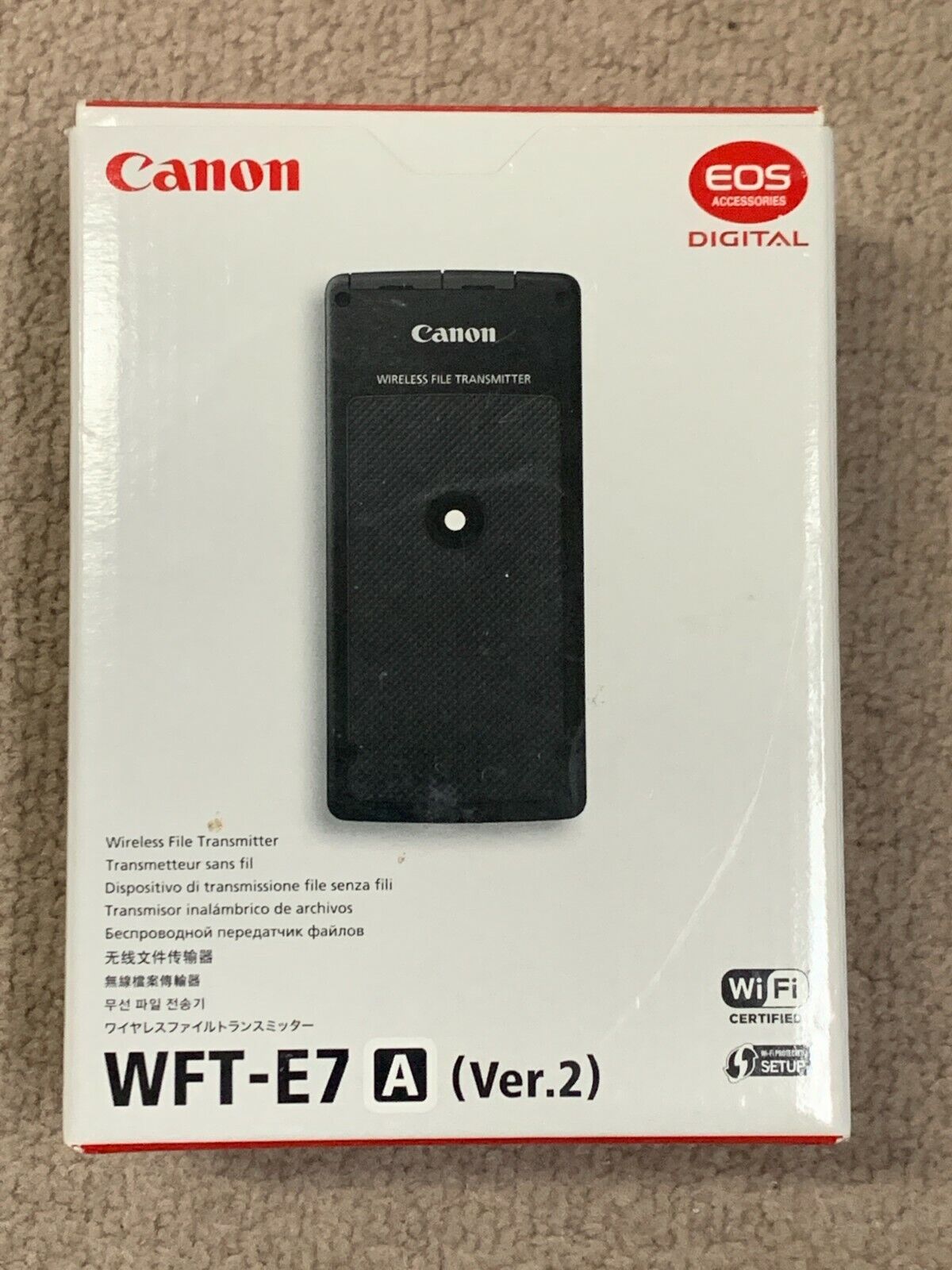 NEW Canon WFT-E7A Wireless File Transmitter (Version 2) / 7D NEW Canon WFT-E7A Wireless File Transmitter (Version 2) / 7D