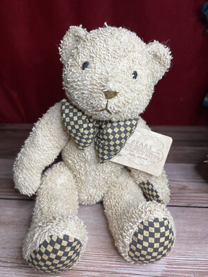 Russ Bears From The Past Brushes Hang Tag Fully Jointed 10'' Bear