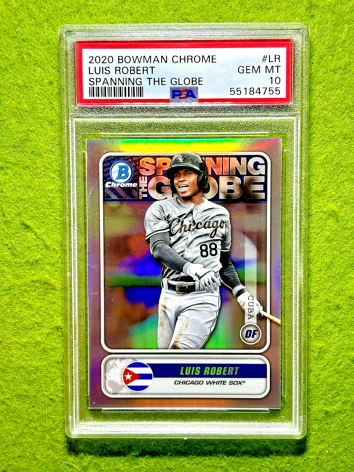 2020 topps montgomery luis robert psa10