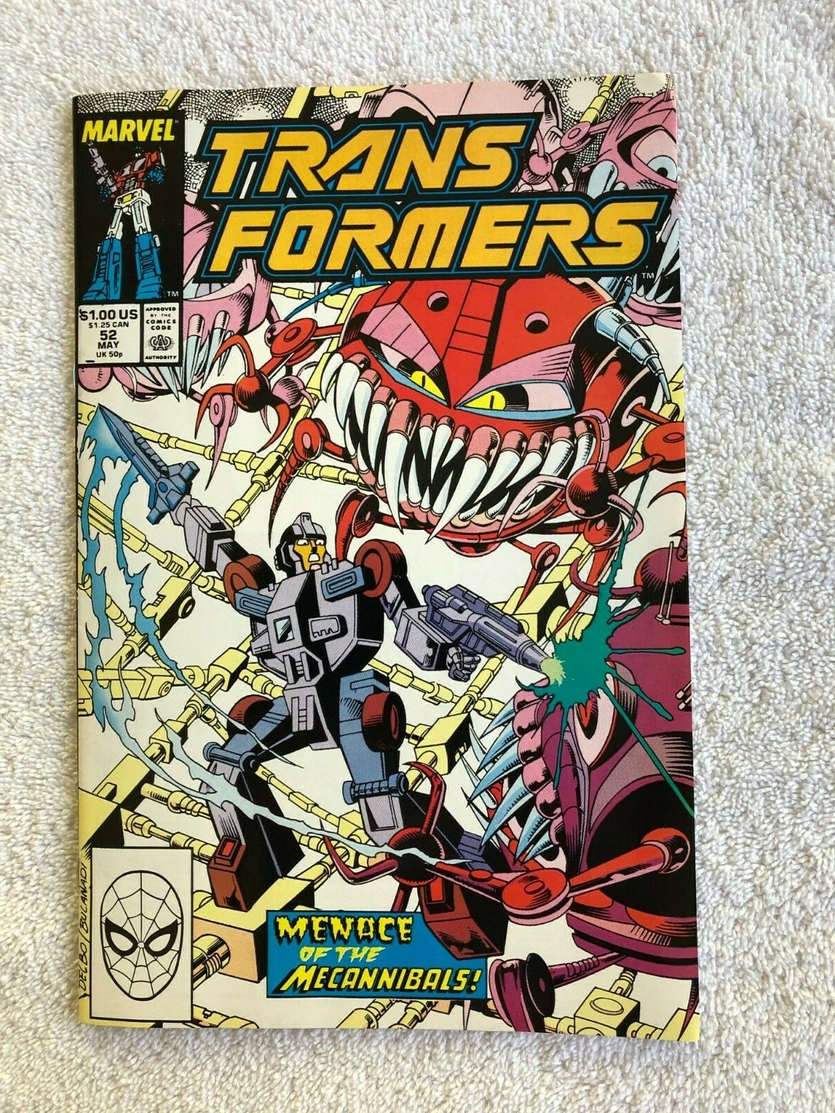 Transformers #52 (May 1989, Marvel) VF 8.0 | eBay