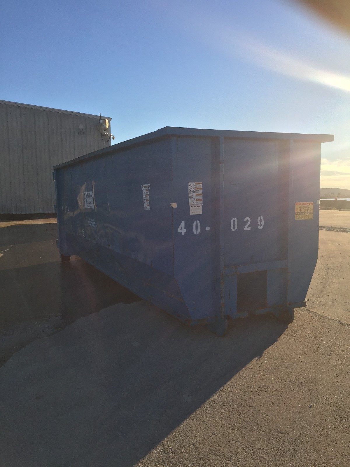 40CY Used Roll Off Containers For Sale