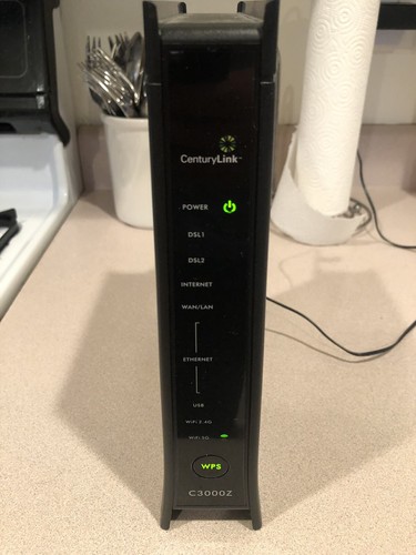 CenturyLink ZyXEL C3000Z DSL Modem Router