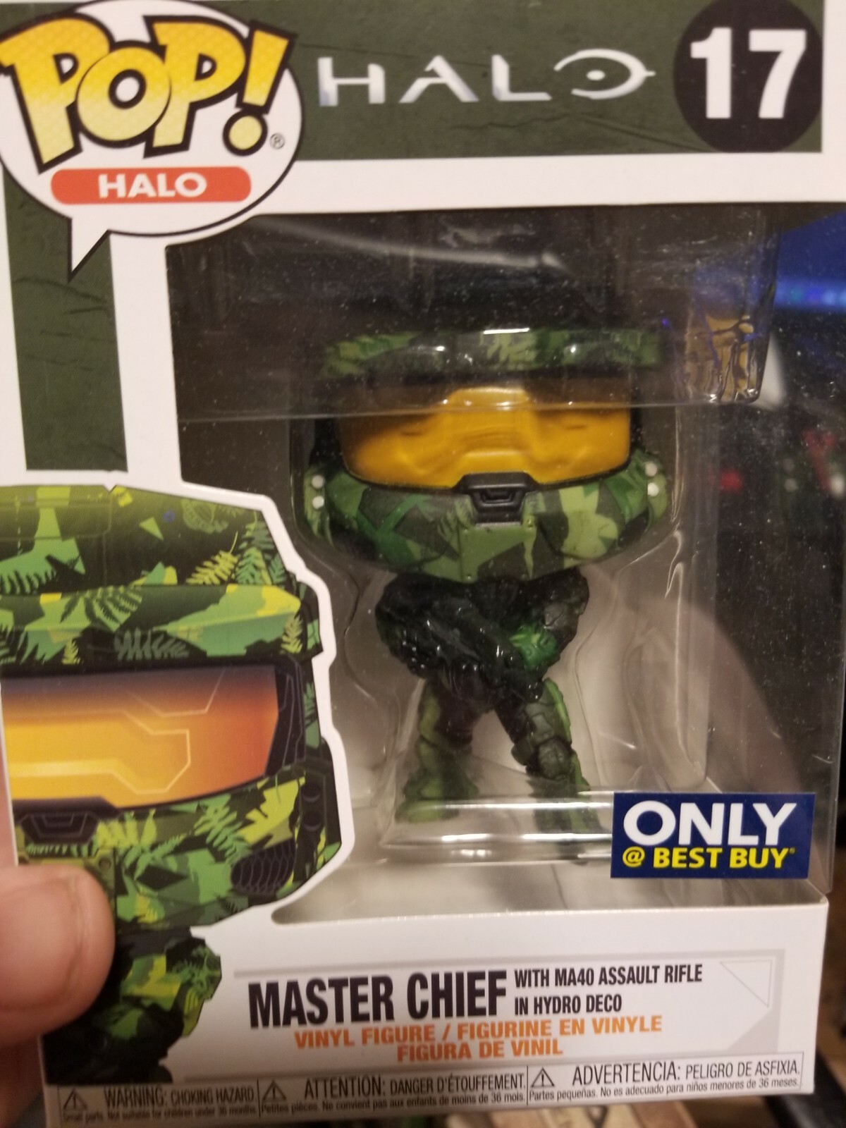 Master Chief Best Buy Exclusive Funko Pop 17 | eBay