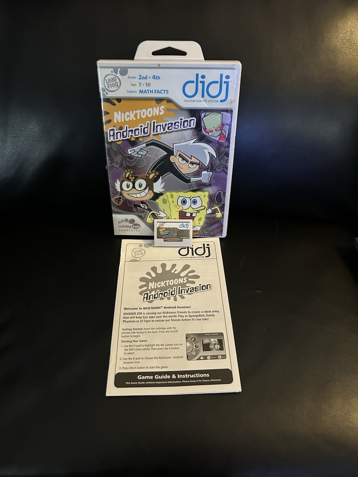LeapFrog Didj Custom Learning Video Game Nicktoons